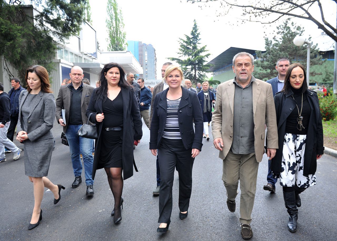 Posjet predsjednice RH na završnici Zagreb Auto Show-a 2016.